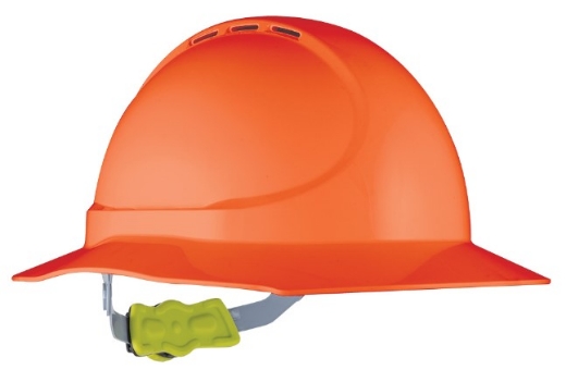 Picture of Force360 GT11 Type 1 ABS Vented Broad Brim Hard Hat with Ratchet Harness