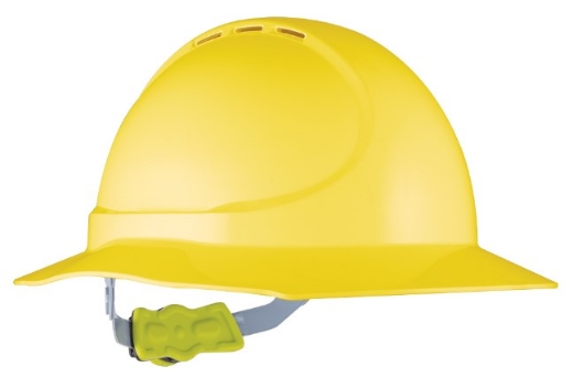 Picture of Force360 GT11 Type 1 ABS Vented Broad Brim Hard Hat with Ratchet Harness
