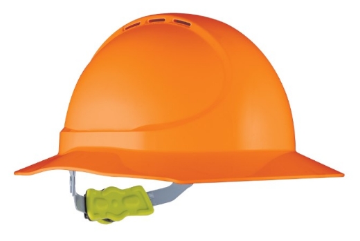 Picture of Force360 GT11 Type 1 ABS Vented Broad Brim Hard Hat with Ratchet Harness