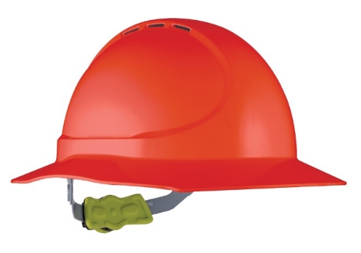 Picture of Force360 GT11 Type 1 ABS Vented Broad Brim Hard Hat with Ratchet Harness