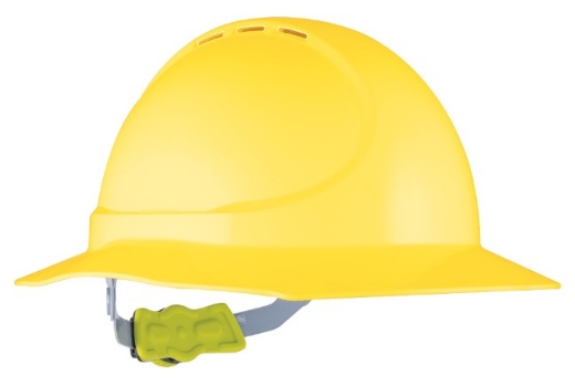 Picture of Force360 GT11 Type 1 ABS Vented Broad Brim Hard Hat with Ratchet Harness