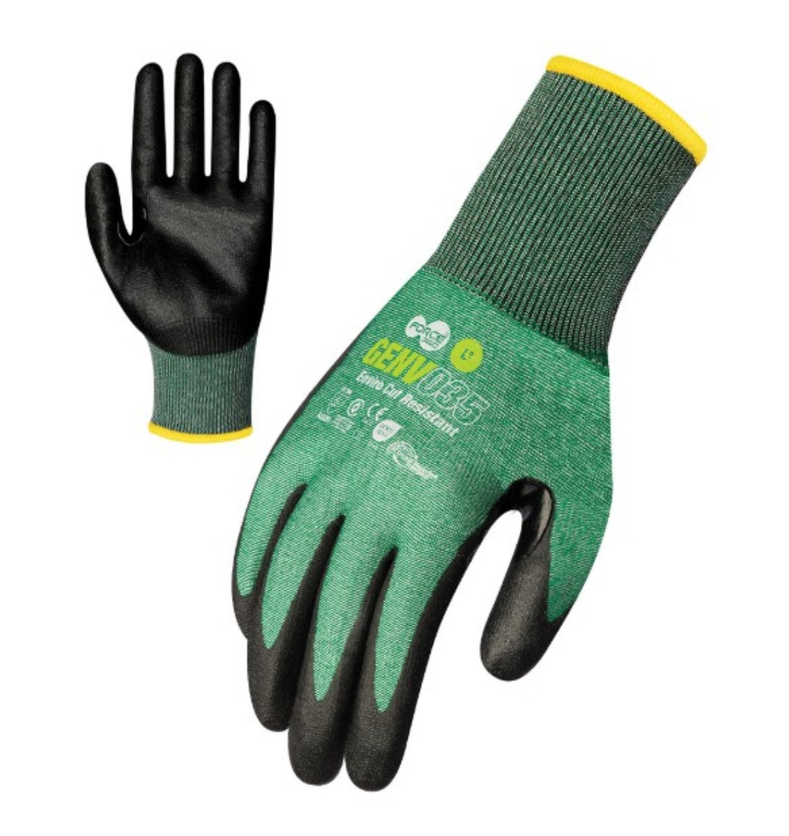 Picture of Force360 Enviro Cut Resistant Nitrile Palm Coated Gloves 4X32D (Cut Level D)