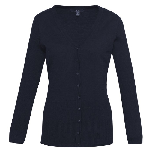 Picture of Biz Collection Ladies Milano Cardigan 50% Pre Shrunk Wool 50% Acrylic 12 Gauge
