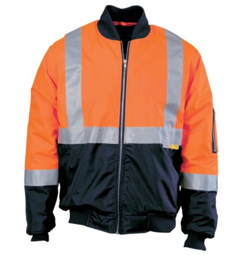 Picture of DNC Hi Vis 2 Tone Bomber Jacket with CSR R/Tape