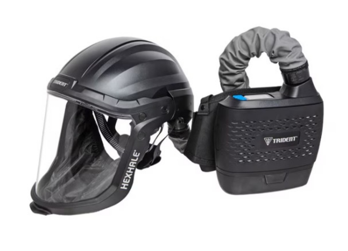 Picture of TRIDENT® Hexhale® PAPR Complete System with Fast-Charging Extended Battery