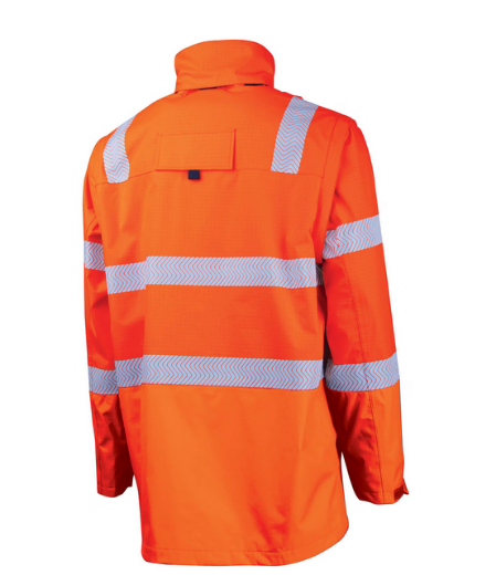 Picture of BOOL Parvotex® Hi Vis Orange HRC3 Flame Retardant & Anti-Static Fabric FR Reflective Tape