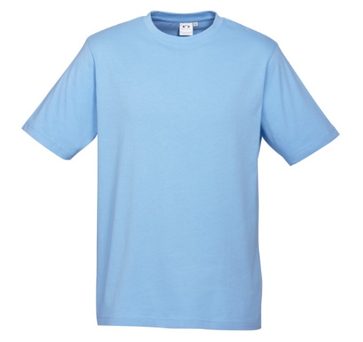 Picture of Biz Collection Mens Ice T-Shirt 100% Premium Combed Cotton 185gsm