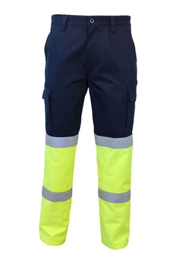Picture of DNC 2 Tone Biomotion Taped Cargo Pants 265gsm