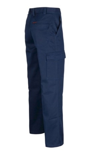 Picture of DNC Middle Weight Navy 100% Cotton Double Slant Pants 265gsm