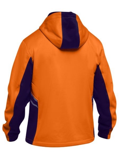 Picture of BISLEY Hi Vis Liquid Repellent Fleece Hoodie Jumper 320gsm