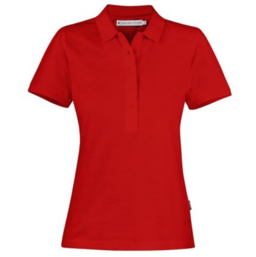 Picture of James Harvest Neptune Womens 100% Cotton Combed Polo Shirt S/S