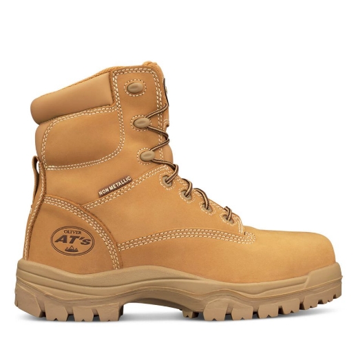 Picture of OLIVER AT45 Series 150mm Wheat Lace up Boot with Composite Safety Toe Cap