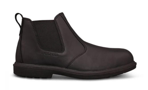 Picture of OLIVER PB38 Series Black Elastic Sided Executive Boot, Water Resistant Soft Touch Full Grain Leather