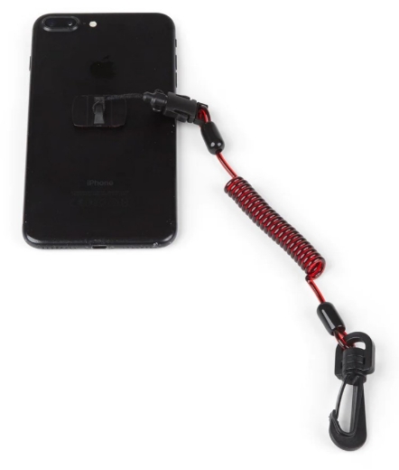 Picture of GRIPPS Coil E-Tether With Poly Clip & E-Catch (Non-Conductive)