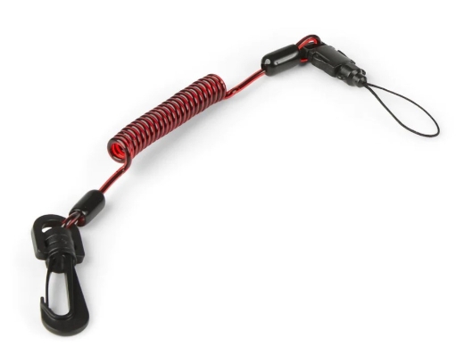 Picture of GRIPPS Coil E-Tether With Poly Clip & E-Catch (Non-Conductive)