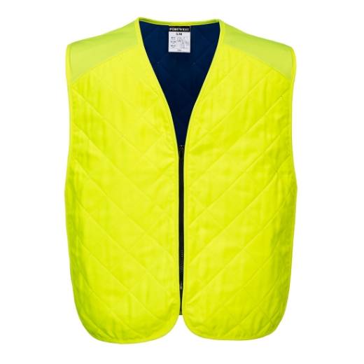 Picture of PORTWEST Cooling Evaporative Vest  - Yellow