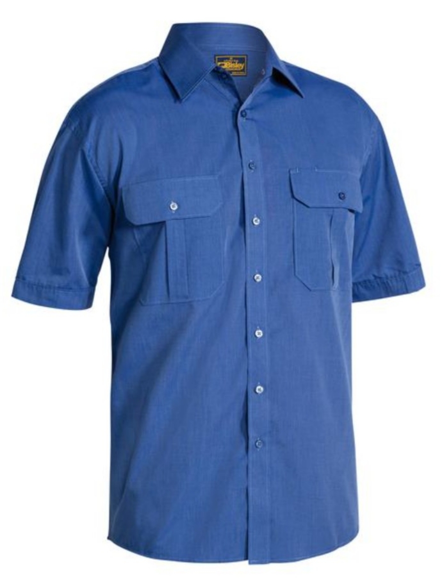 Picture of BISLEY Metro Shirt Blue 100gsm S/S